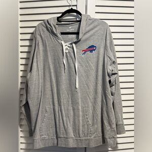 Fanatics Heather Gray 2X Hoodie Buffalo Bills